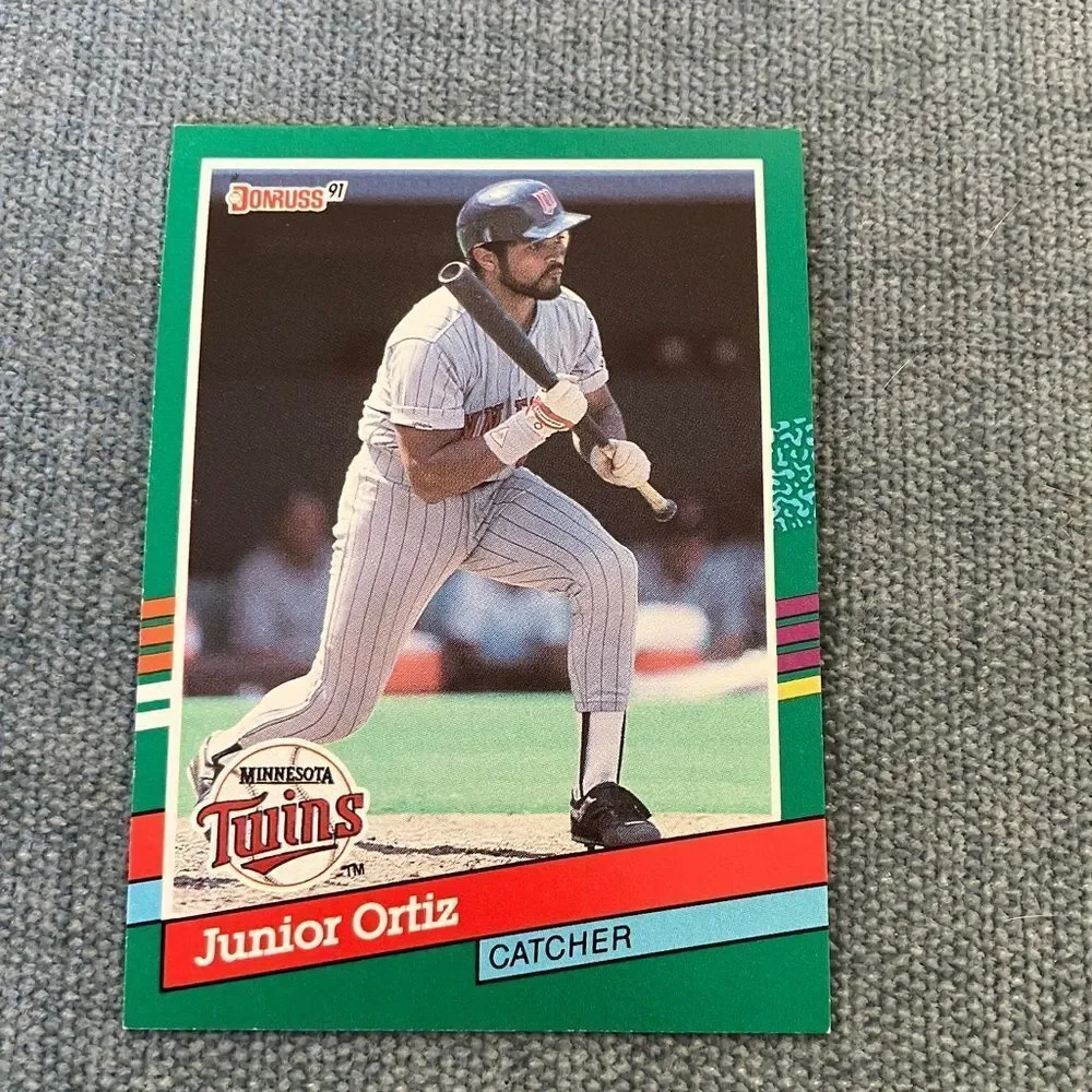 1991 Donruss Minnesota Twins Baseball Card Trading Card